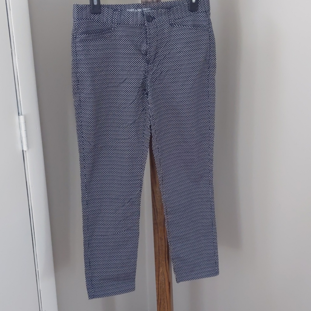 Blue capris